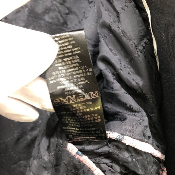 Zadig & Voltaire Pink Floral Blazer Womens 34 (2) Textured Velvet One Button - Picture 10 of 15